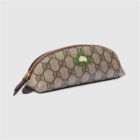 gucci pencil case|luxury leather pencil case.